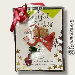 Bundle Sale 3 for $15 | Fanciful Flights Stick Pin – "Teacher" by Karen Rossi